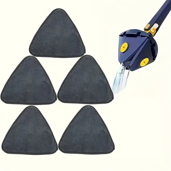 ⭐SET 5X+1 Cadou Rezerve Lavete pentru Mop Microfibră – OFERTĂ Limitată.